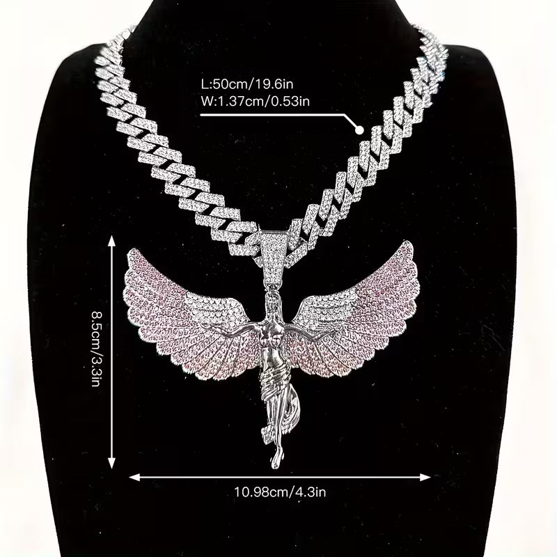 Angel Stainless Chain and Charm