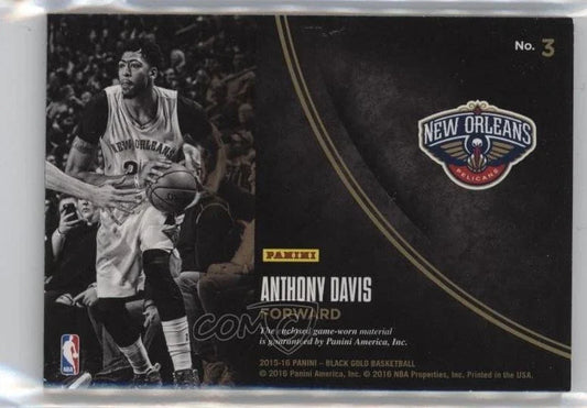 Anthony Davis Black Gold Golden Opportunity 159/199