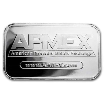 Apmex 1oz. pure .999 silver bar
