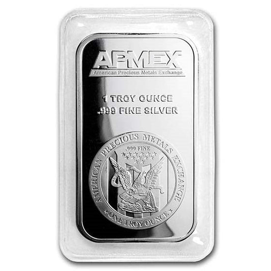 Apmex 1oz. pure .999 silver bar