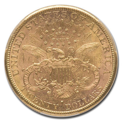 1882-$20 Liberty Head Double Eagle