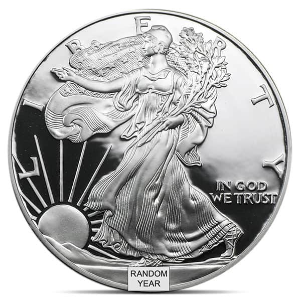 American Silver Eagle Proof Coins - 1 Troy Oz .999 Pure