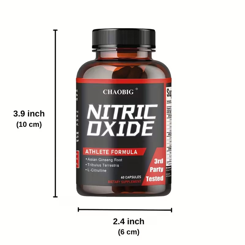 Nitric Oxide With L Arginine & L Citrulline, Father'S Day Gift, Suitable For Pre-Workout Stackers, Athletes, Fitness Enthusiasts, Adults, Men, Wome