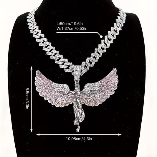 Angel Stainless Chain and Charm