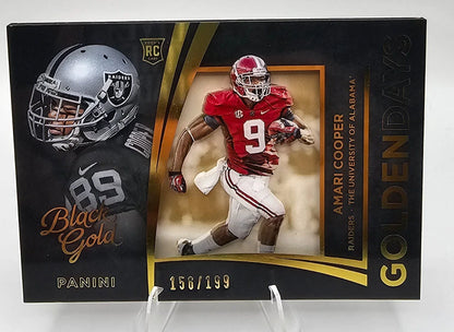 Black Gold Panini " Golden Days " Amari Cooper